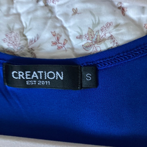 CreationL Royal Blue Dress Size S - Picture 3 of 7